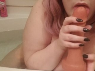Cute bbw boobjob 