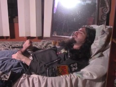 Handjob + Cum Eating MALE SOLO (left angle)
