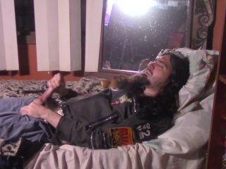 Handjob +Cum Eating MALE_SOLO (left angle)