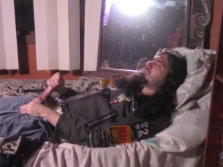 Handjob +Cum Eating MALE_SOLO (left angle)