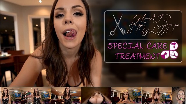 Hairdresser Porn Flirt - HAIR STYLIST SPECIAL CARE TREATMENT - PREVIEW - ImMeganLive - Pornhub.com