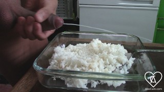 PUDDING OF RICE FOR LUNCH TODAY