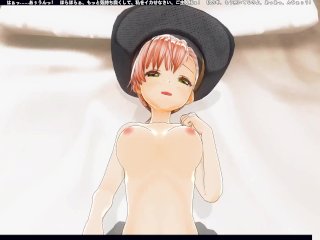 3D HENTAI POV Cowboy girl agreed to have sex while parentsare not at home