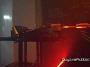 Spirits in the Playroom sees a rubber guy in solo action with a fucking and sucking machines