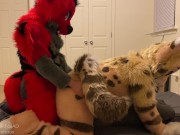 Preview 3 of Getting Stuffed With Cum by Fox