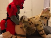 Preview 4 of Getting Stuffed With Cum by Fox