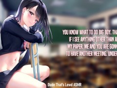 Student's Perfect Bribe... (Lewd ASMR) [Spooktober 11/31] - Screenshot 16 of 16 - Asmr