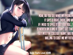 Student's Perfect Bribe... (Lewd ASMR) [Spooktober 11/31] - Screenshot 3 of 16 - Dude Thats Lewd