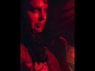 vertical video, vampire, solo female, pov
