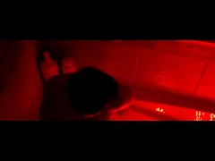 Cameltoe Pussy Masterbates In Bathtub