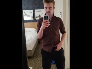 OTTER STRIPPING IN THE HOTEL ROOM