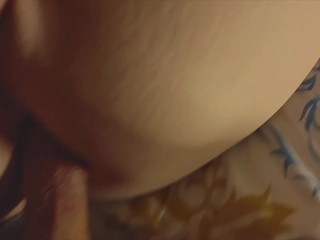 First Anal, HeCame in My Tight Ass - Colby Blu