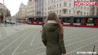 BitchesAbroad - Sarah Kay Czech Teen Tourist Takes Big Cock In Her Tight Ass - LETSDOEIT