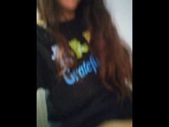 Hairy Onlyfans Hippie in a Carebear Grateful Dead Shirt PEES Into Toilet & SMELLS USED TOLIET PAPER