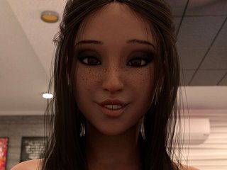 milf, gameplay, brunette, visual novel