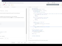 Merge Sorted Array (replacement) Review - Javascript - Screenshot 13 of 16 - Coding