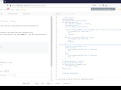 Merge Sorted Array (replacement) Review - Javascript - Screenshot 14 of 16 - Nerd