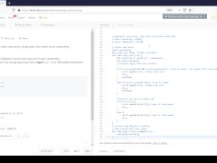 Merge Sorted Array (replacement) Review - Javascript - Screenshot 15 of 16 - Geek