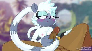 Verwirren Sie Den Lemur-Schwanzjob-Sonic-Porno