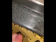 Almost got caught jacking off while cooking 