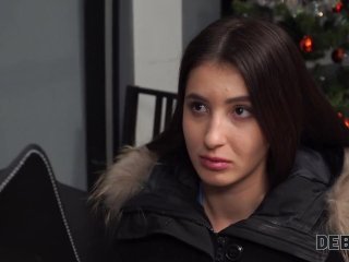 DEBT4k.Huge Loan Turns Beautiful Girl Into_Dirty-minded Slut