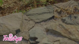 Twistys - The Beautiful, Petite Zelda Frolics In Nature Stark Naked