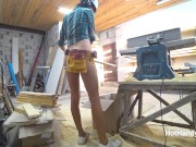 Preview 3 of DIY Floating Metal Table part 4p3 - Woodworking Day 3 Teaser (music Le Le Let go)