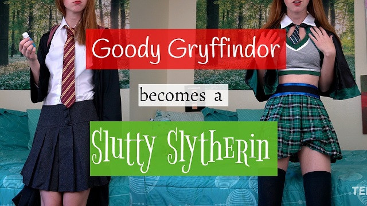 Goody Gryffindor se convierte en una cachonda slytherin [Ginny Weasley  Potion JOI]