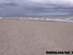 Video Hot Pornstar picks up Guy at the Beach and Admits she Loves Pegging, so she Bribes Him with Sex