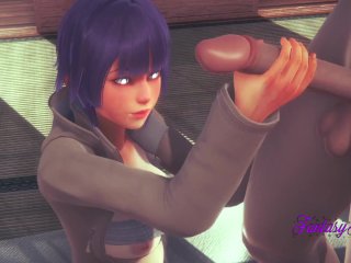 Naruto Hentai 3D - Hinata tries anal sex for the first time