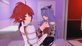 Fates 3D Lesbian X Hinoka Fire Emblem