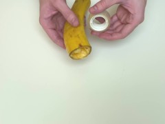 How To Make DIY Homemade Fleshlight With Banana Peel