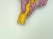 Preview 3 of How To Make DIY Homemade Fleshlight With Banana Peel
