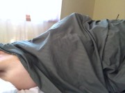 Preview 1 of Blonde petite Gf Gives Quick Morning Head