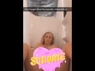 solo female, blonde, big tits, masturbation