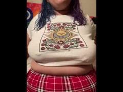 Video BBW Onlyfans slut with big tits creams all over her vibrator- CherryPerri