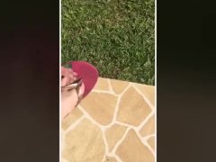 @tici_feet IG ticii_feet tici feet wearing havaianas with oil (preview) full video for sale