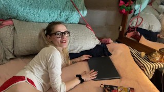 Fisted and Fucked My Petite Blonde Step Sister