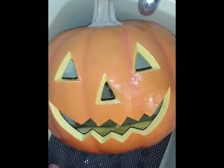 Piss in the pumpkin's mouth