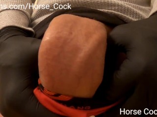 Растянет ли мой огромный член твою жопу?