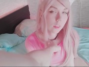 Preview 3 of pet the catgirl and fed her with cum