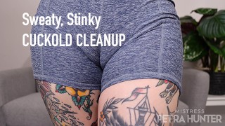 Sweaty Stinky Cuckold Cleanup