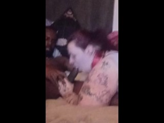 Wife Enjoying Some Sloppy Head First BBC