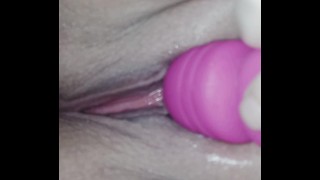 Close-Up teen massaging wet pussy and clit untill pulsating orgasms!!!