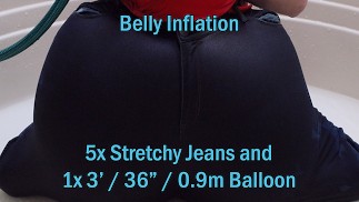 WWM - Another Jeans Stomach Inflation
