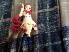 ハートキャッチプリキュア花咲つぼみ（キュアブロッサム）フィギュアぶっかけ - Screenshot 3 of 16 - Cumshot
