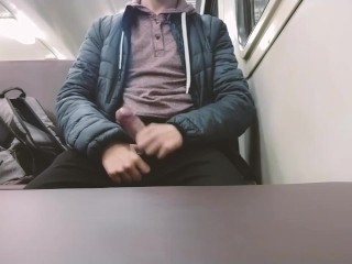 While no one was There, I Decided to Jerk off on the Train