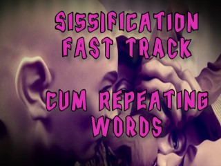 Fast Track in Sissy Hood Cum Herhaalt Wat Ik Zeg En Word Een Sissy Fag