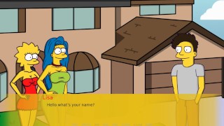 De Simpson Simpvill Deel 1 Ontmoet Sexy Lisa Door