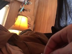 _-Hot Filthy Little Slut Tranny Shemale  Fiona Fox Playing With Her Penis Plug And Chastity Cage -_